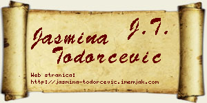 Jasmina Todorčević vizit kartica